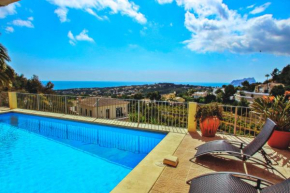 Alegria - sea view villa with private pool in Moraira, Teulada